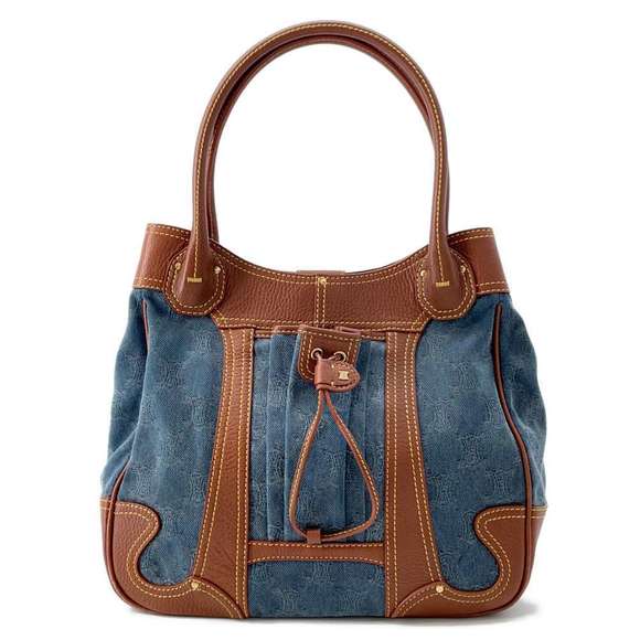 Celine macadam Leather s bag tote - Picture 1 of 8